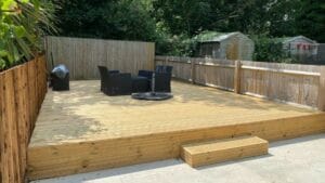 Decking installation services South East London