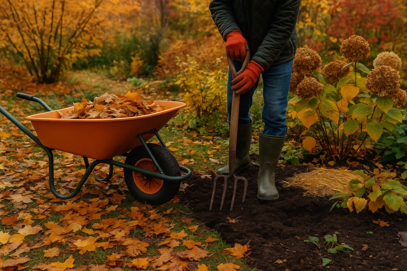 Autumn Gardener in South East London