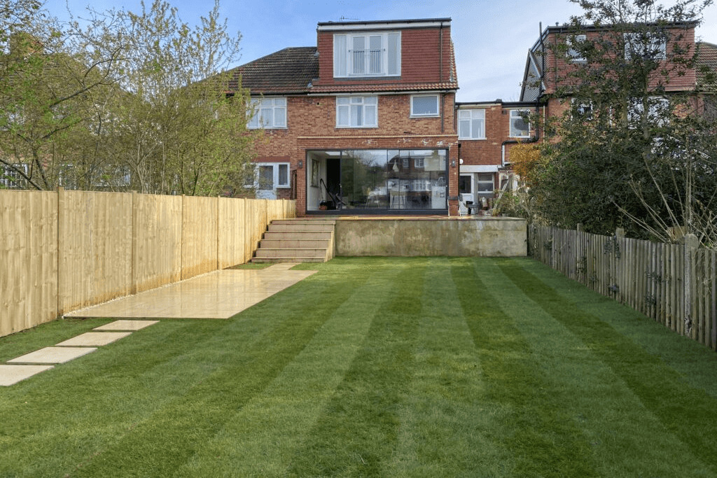 garden landscaping and design in SE London garden